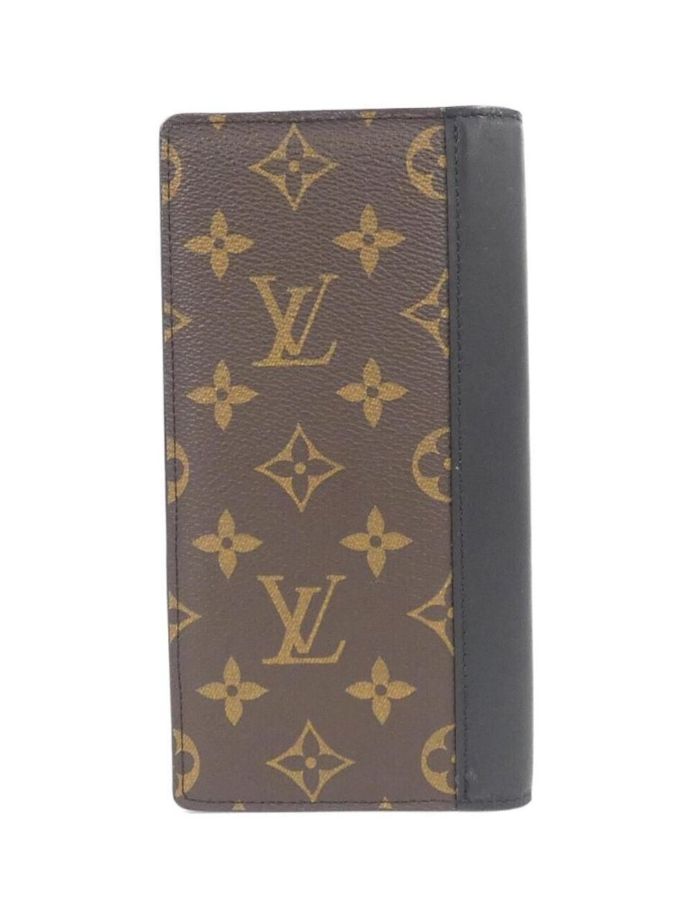 Louis Vuitton Monogram Macassar Portefeuille Brazza Wallet